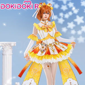 DokiDoki-R Anime LoveLive! School Idol Project Lovelive Cosplay Kosaka Honoka Costume Make-Up Magic