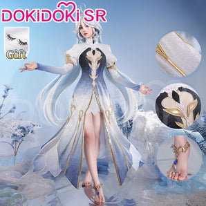DokiDoki-SR Game Genshin Impact Cosplay Focalors Hydro Archon Costume Fontaine Furina God of Justice
