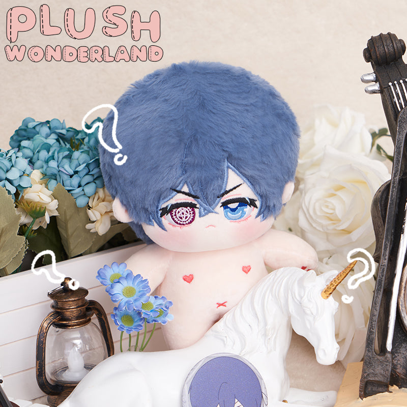 【IN STOCK】PLUSH WONDERLAND Black Butler Ciel Phantomhive Doll Plushie 20CM  FANMADE