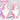 【Ready For Ship】DokiDoki Game Honkai Impact 3 Cosplay Elysia Cosplay Wig / Eyelashes Long Straight Pink Hair