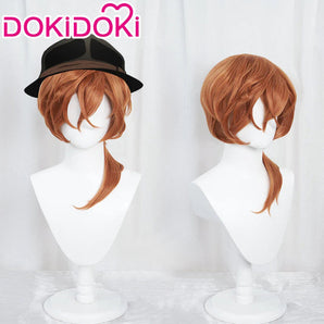 【US LOCAL SHIPPING 】DokiDoki Anime Cosplay  Wig Men Brown Hair