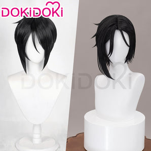 【Normal Ver Ready For Ship】DokiDoki Anime Cosplay Butler Wig Short Black Hair