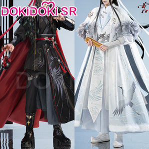 【US LOCAL SHIPPING 】DokiDoki-SR Anime Mo Dao Zu Shi Wei Wuxian / Lan Wangji Cosplay Costume Men WeiWuXian / LanWangJi Dao Mo To Shi MDZS Tong Lin Xue