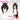 【Partially Ready For Ship】DokiDoki Game Honkai: Star Rail Cosplay Wig Tingyun / Ting Yun Fugue / Wig / Ear Brown