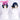 【Pink Ver Ready For Ship】DokiDoki Game Cosplay Girl Group ANTIFRAGILE Wig Short Blue Pink Yellow Hair Rainy Day