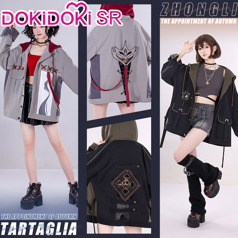 【In Stock】DokiDoki-SR Game Genshin Impact Tartaglia / Zhongli Costume ...