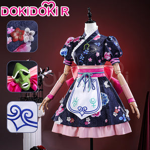 Alice: Madness Returns Cosplay Alice Silk Maiden R Costume Size S-3XL DokiDoki Halloween