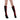 Black Lace-Up Knee-High Boots Cosplay Shoes Dokidoki High Heels