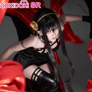 【XL Ready For Ship】【Size S-2XL】DokiDoki-SR Anime Cosplay Cosplay Halloween Costume Black