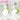 【Ready For Ship】DokiDoki Game Genshin Impact Sumeru Cosplay Kusanari Cosplay Wig Nahida Silver Green