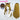 Chainsmoker Cat Cosplay Kansaineko Wig Long Straight Brown Gradient Hair DokiDoki Kaoruko Nishi