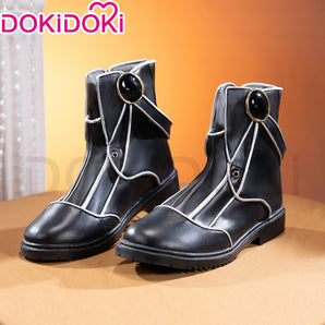 Clair Obscur: Expedition 33 Cosplay Verso Shoes Black White Ankle Boots Dokidoki