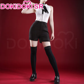 【Ready For Ship】DokiDoki-SR Manga Anime Cosplay Costume Women Halloween Black White