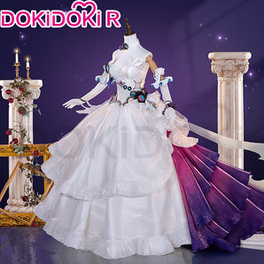 【In Stock】DokiDoki-R Game Honkai Impact 3rd Cosplay Kiana Kaslana Costume Evening Invite