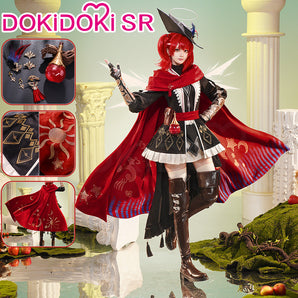 DokiDoki-SR Game Arknights Cosplay Exusiai the New Covenant Costume / Hat The Legend Seeker