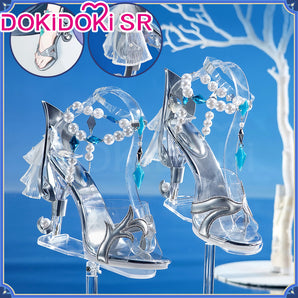 DokiDoki-SR Game Genshin Impact Cosplay Vodyanitsa Shoes Snezhnaya