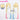 DokiDoki Anime BanG Dream! Cosplay Nakamachi Arale Wig Long Straight Golden Pink Blue Gradient Hair Mugendai Mewtype