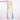 DokiDoki Anime BanG Dream! Cosplay Nakamachi Arale Wig Long Straight Golden Pink Blue Gradient Hair Mugendai Mewtype