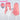 【Crimped Base】DokiDoki Anime Cosplay Wig Long Straight Pink Hair