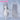 【Ready For Ship】DokiDoki Game Anime IDOLiSH7 Yuki Wig Long Straight Silver White Highlight Hair Yukito Orikasa Re:vale