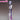 DokiDoki Game Arknights Cosplay Jun Wig Long Straight Purple Gradient Hair Detachable Braid