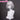【Ready For Ship】DokiDoki Game Arknights: Endfield Cosplay Snowshine Wig Short Straight Silver Blue Gradient Hair