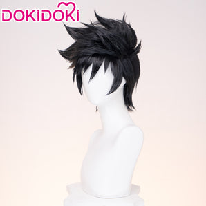 DokiDoki Game Cosplay Underworld Prince Wig Short Black Hair