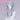 【Ready For Ship】DokiDoki Game Genshin Impact Cosplay Canon Wig Long Grey Gradient Goddess Of The Forst Moon
