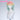 DokiDoki Game Path to Nowhere Cosplay Poffy Wig Short Mint Green Light Yellow Pink Gradient Hair