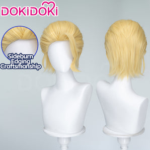 【Ready For Ship】DokiDoki Manga Anime KAGURABACHI Cosplay Togo Shiba Wig Short Straight Blonde Hair Layered Cut