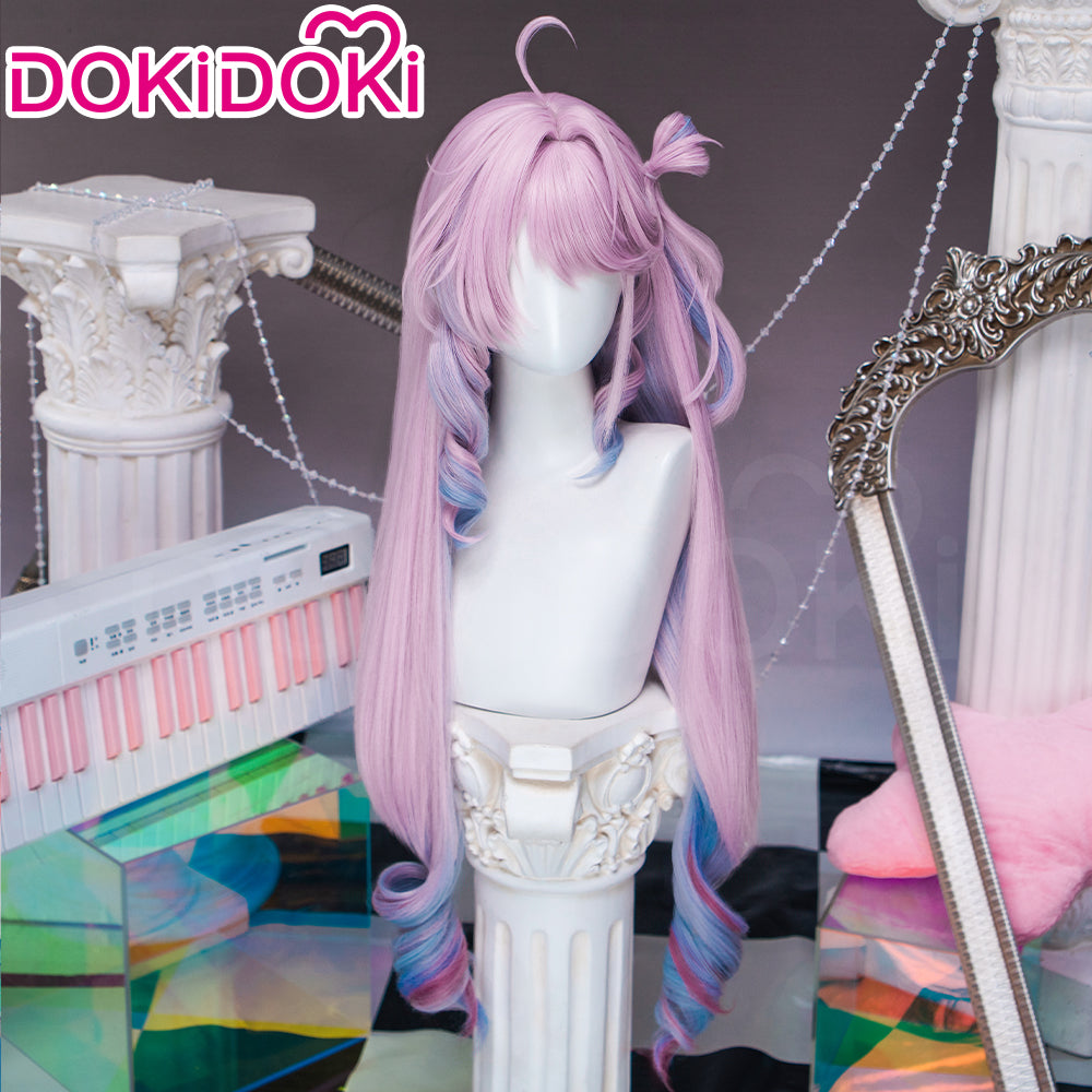 『メルヘンタウン』メルヘンタウン短刀Cosplay ロールプレイング DokiDoki Game Wuthering Waves Cosplay Denia Wig Long Curly Pink