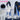 【Ready For Ship】DokiDoki Game Wuthering Waves Cosplay Yangyang SP Wig Long Straight Blue Black White Gradient Hair Yang Yang SP