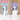 DokiDoki Vtuber NIJISANJI Cosplay Elira Pendora Wig Short Straight Purple / Long Curly Blue Hair YouTuber