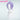 Finest Knight Cosplay Wig Short Straight Purple Hair DokiDoki Ahoge