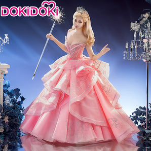 【Size S-3XL】DokiDoki Movie Cosplay Costume Pink Bubble Dress