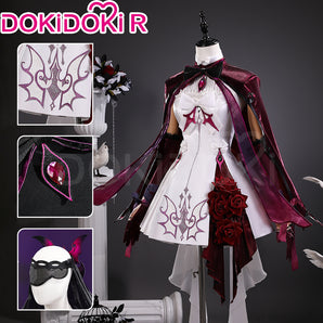 Genshin Impact Cosplay Columbina Tabletop Troupe R Costume Size S-3XL DokiDoki