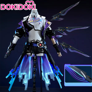 【Glowing】DokiDoki Game Honkai: Star Rail Cosplay Silver Wolf Prop LV.999 SP Planarcadia