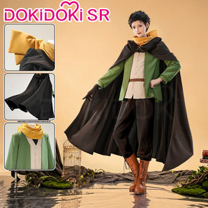 Green Black Suit With Cape Sage Arc 6 Cosplay SR Costume Size S-2XL DokiDoki