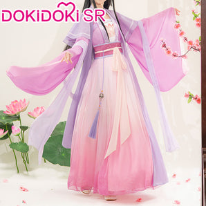 DokiDoki-SR Anime Mo Dao Zu Shi Cosplay Costume Jiang Yan Li  Women Costume Dao Mo To Shi 2.0 ver Jiang Yanli