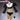 【In Stock】 Sexy Black Outfit Cosplay N Costume Size XS-3XL DokiDoki Halloween