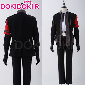 Midnight Hour Student Cosplay R Costume Size S-2XL DokiDoki Black Battle Uniform