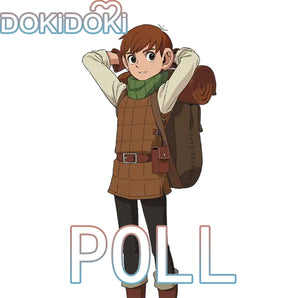 【Poll】$5 Deposit = 10% off Coupon DokiDoki Anime Delicious in Dungeon Cosplay Chilchuck Tims Costume Dungeon Meshi