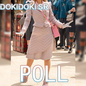 【POLL】$5 Deposit =10% OFF Coupon DokiDoki-SR Movie Cosplay Costume Pink Shiz Outfits