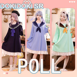 【POLL】$5 Deposit =10% OFF Coupon DokiDoki-SR Game Honkai: Star Rail Cosplay The Herta / Robin / Firefly Costume Chemise Nightdress