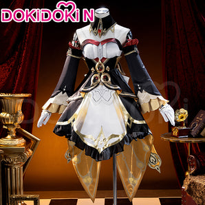 【Partially Ready For Ship】【Size S-2XL】DokiDoki-N Game Genshin Impact Cosplay Marionette Costume Sandrone Fatui Harbingers Halloween