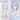 【Dyed Ver Ready For Ship】DokiDoki Anime Cosplay Wig Short Straight Purple Pink Blue Green Red Gradient Hair