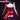 Pop Girl Cosplay N Red Black Costume Size S-3XL DokiDoki FIRE High Shoulder Pads Dress
