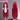 【US LOCAL SHIPPING 】【Red】DokiDoki Cosplay Wig Basic Wig Long Straight Red 100 CM Hair Wig Base