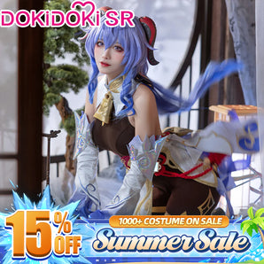 【Ready For Ship】DokiDoki-SR Game Genshin Impact Cosplay Gan Yu Costume Ganyu
