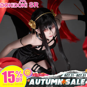 【Partial Size Ready For Ship】【Size S-2XL】DokiDoki-SR Anime Cosplay Cosplay Halloween Costume Black